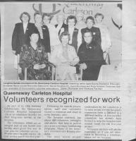 1987_Ottawa,_Queensway_Carleton_Hospital,_Joyce_Benison,_Joyce_Muirhead,_Kanata,_volunteer.jpg